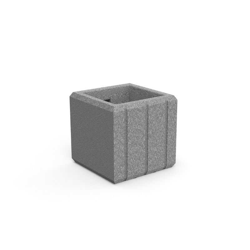 Heba Plastic Cube Planter