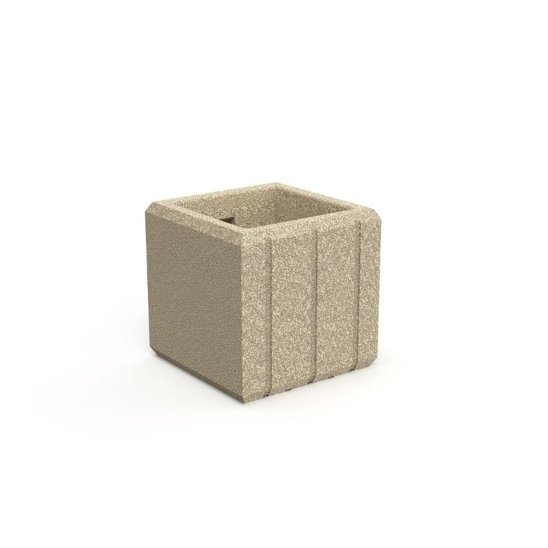 Heba Plastic Cube Planter