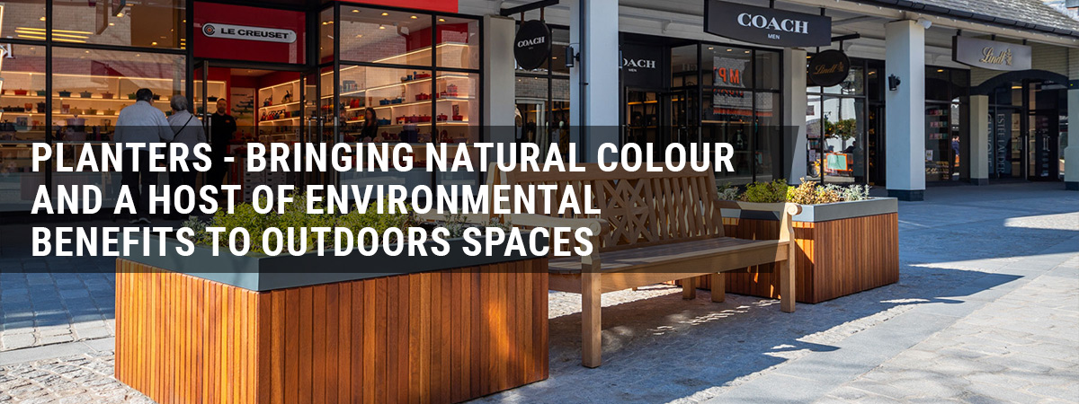 Planters – bringing natural colour and a host of environmental benefits to outdoor spaces